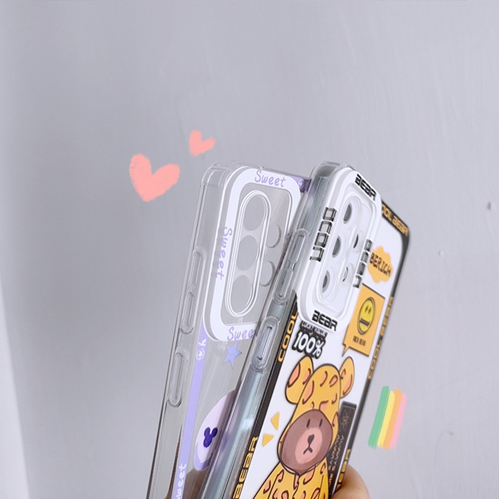 Ốp Điện Thoại Silicone Mềm Họa Tiết Hoạt Hình Cho Vivo V2043 V2032 V2026 V2029 V2027 V2037 V2052 V2042 V2048 V2054 1902 1901 1904 1906