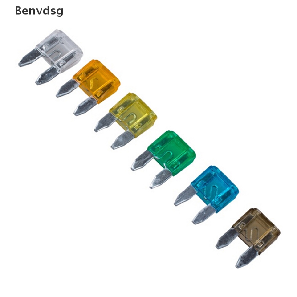 Set 60 cầu chì mini 5A 10A 15A 20A 25 / 30A chuyên dụng dành cho xe hơi