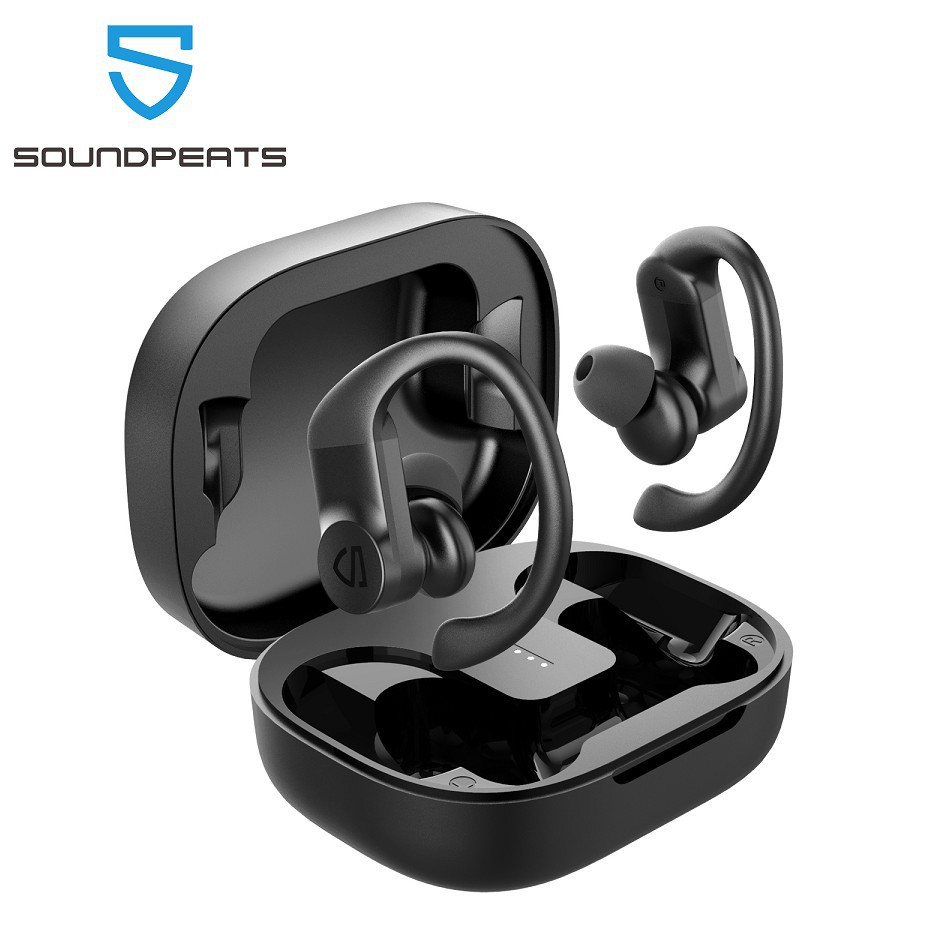 Tai Nghe Không Dây SoundPEATS TrueWings Bluetooth 5.0 Móc Cài Qua Tai Thể Thao Driver 13.6mm IPX7