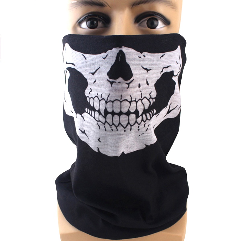 Khăn Trùm Đầu Kiêm Mặt Nạ Hóa Trang Halloween