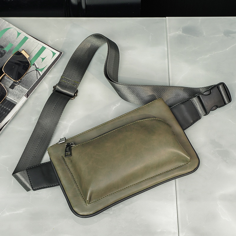 [Túi đeo chéo bao tử nam] [Túi đeo chéo ngang bụng bao tử da nam nữ thời trang mini du lịch phong cách cao cấp] | BigBuy360 - bigbuy360.vn