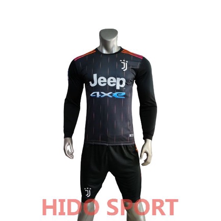Quần áo bóng đá JUVE tổng hợp thun mềm mịn co dãn tốt