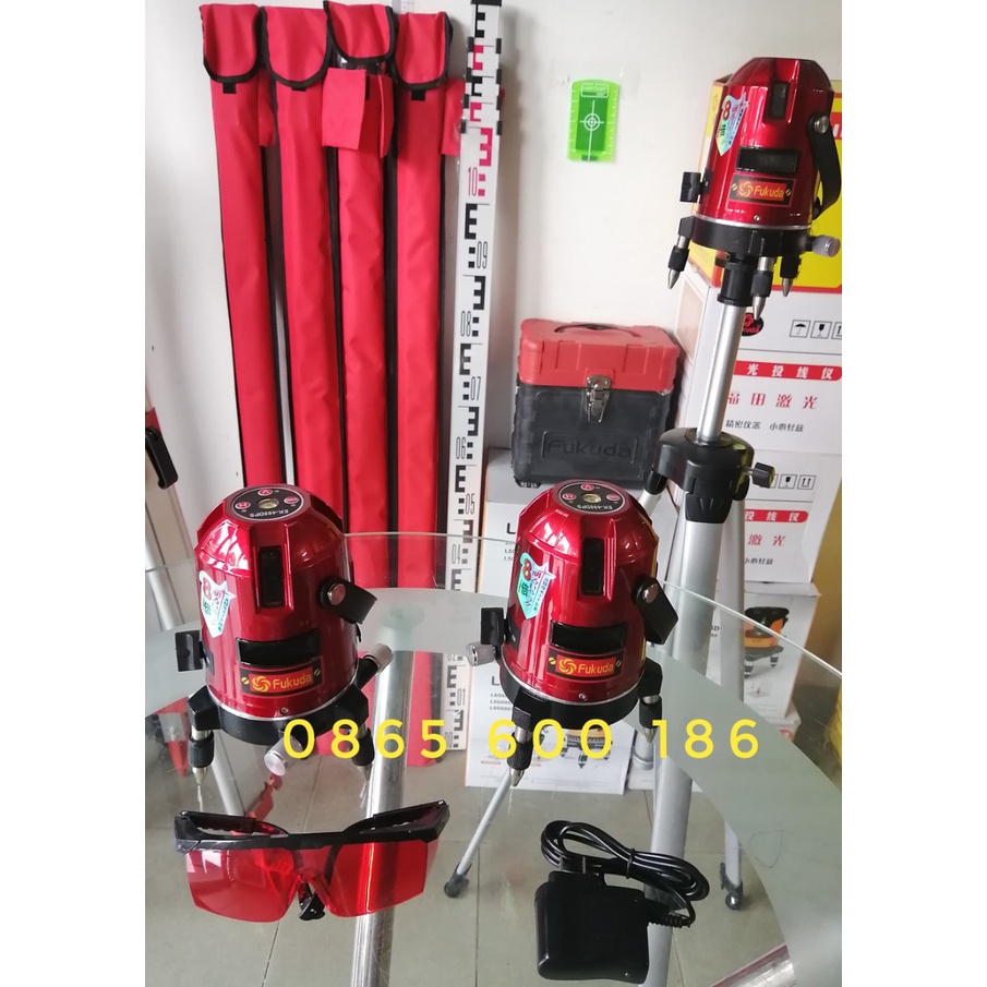 Máy laser 5 tia đỏ siêu sáng Fukuda EK498DPS