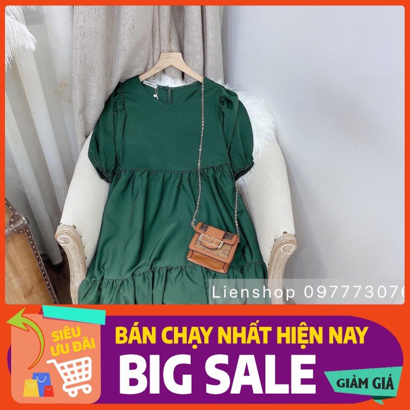 VÁY Xinh E Về Hàng Phuc Vụ Các Chị Em Đi Đám Cưới NYC [ 𝐅𝐑𝐄𝐄 𝐒𝐇𝐈𝐏 ] Dáng Baby Doll Dễ Mặc , Bầu Bí Bon Chen Vô Tư