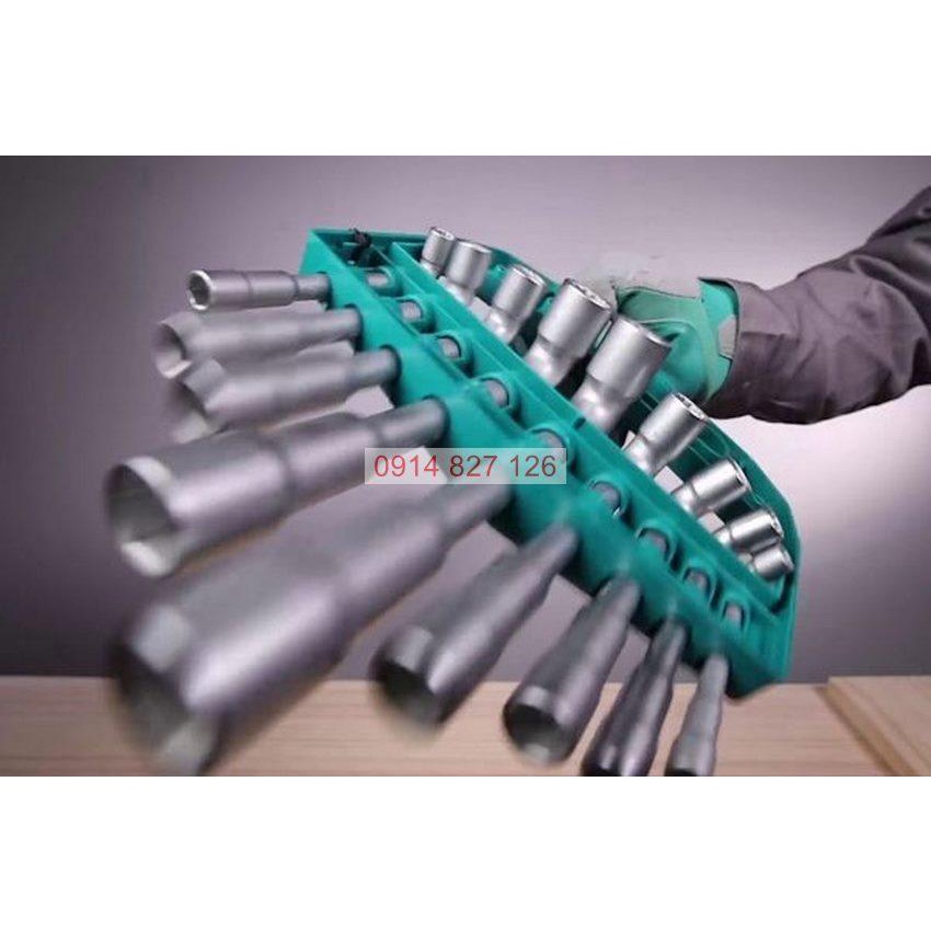 Bộ chìa vặn góc chữ L 9 chi tiết (đồng điếu) Total TLASWT0901 dụng cụ vặn ốc, bu lông, Bh 6 tháng
