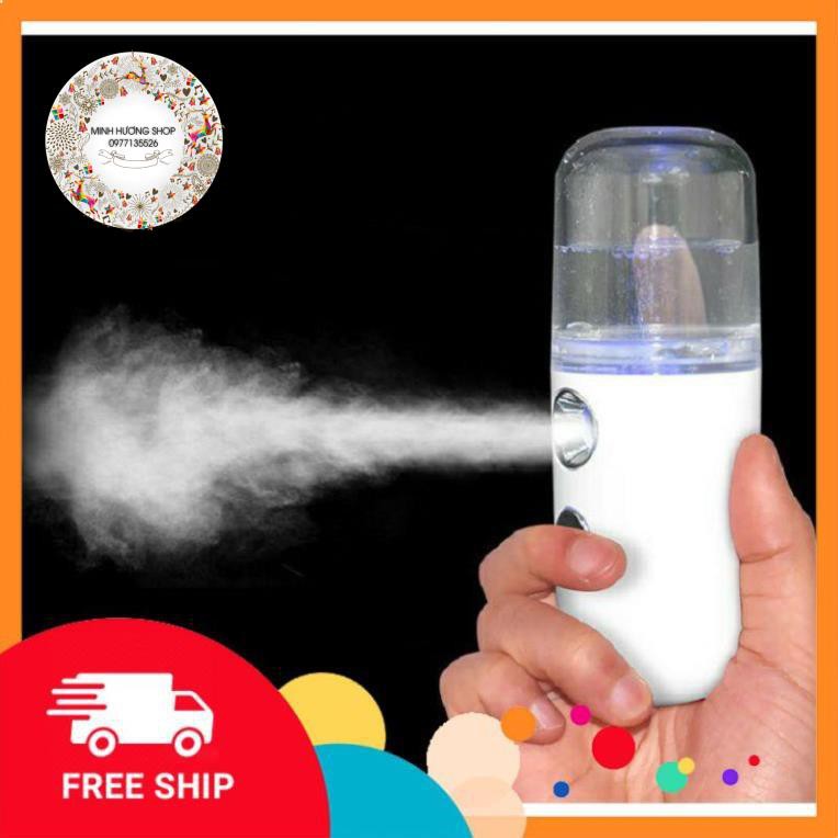 Máy xịt khoáng dưỡng ẩm da Nano