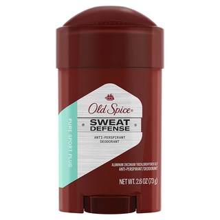 Lăn nách Mỹ Old Spice Pure Sport Plus Sweat Defense 73G  (Sáp Trắng Mềm)