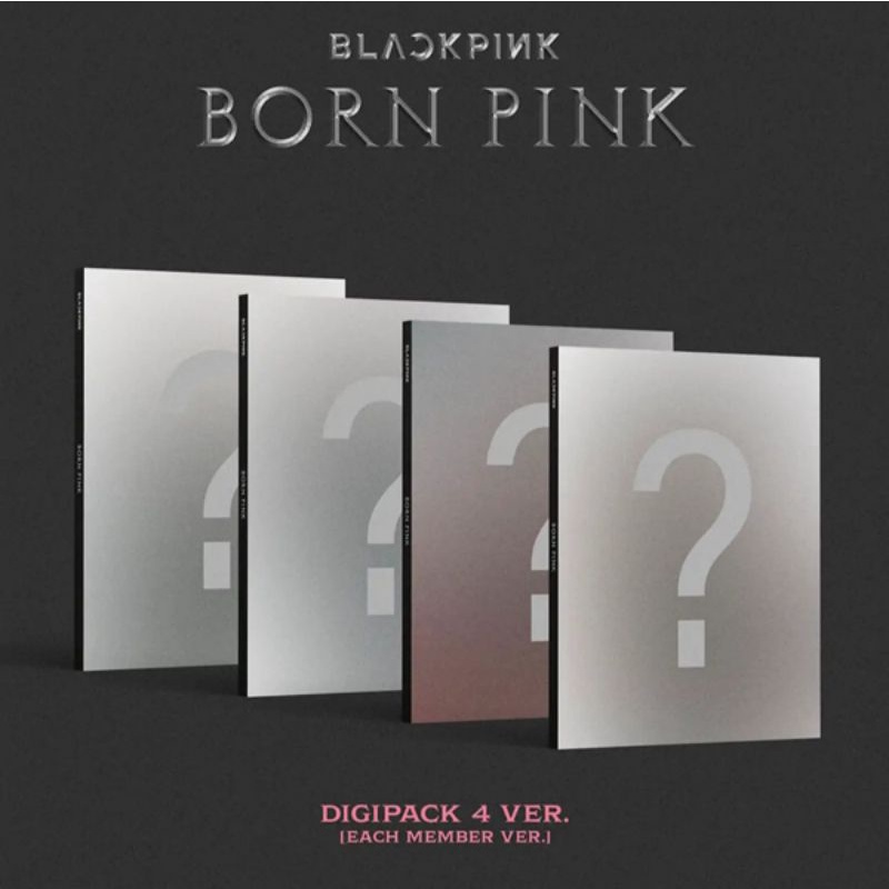 BLACKPINK 2ND ALBUM DIGIPACK 4 VER. BORN PINK ( JISOO/ JENNIE/ ROSÉ/ LISA VER. ) HỘP ẢNH BLACKPINK