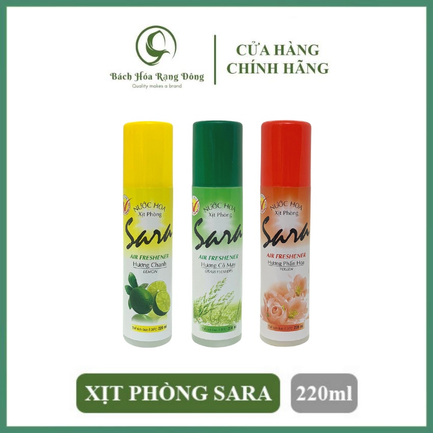 Xịt Phòng Thơm Sara Nước Hoa Xịt Phòng Hương Nước Hoa Giúp Khử Mùi Và Làm Thơm