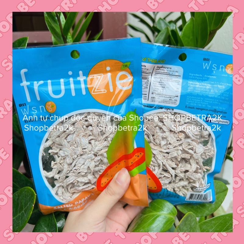 Ô mai giun đu đủ fruit zie Thái Lan
