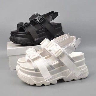 CÓ VIDEO SANDAL NỮ ĐẾ SIÊU CAO 7cm dạng cài quai hàng cao cấp  Bigsz 35 - 43