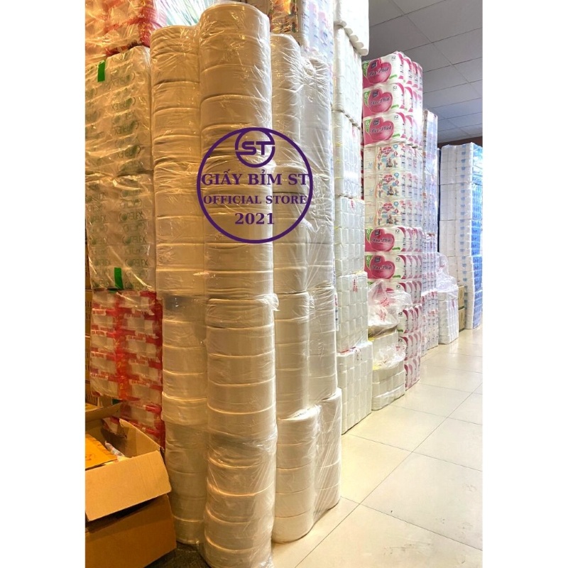 Giấy vệ sinh Hòa Phát Hàn Quốc 3 lớp 10 cuộn tiết kiệm cho quán ăn, nhà hàng