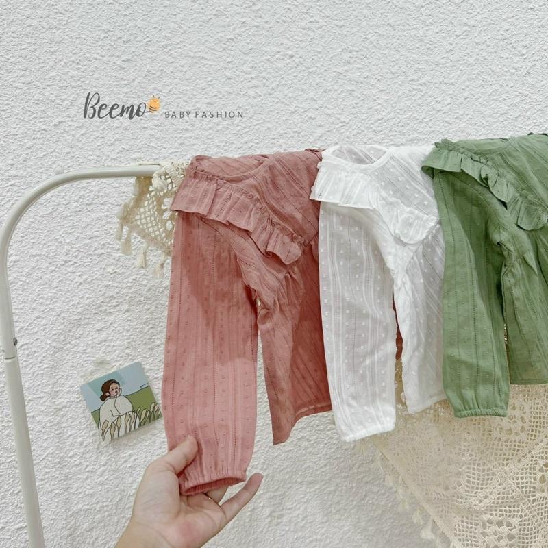 ÁO BABY DOLL DÀI TAY XINH XẮN CHO BÉ