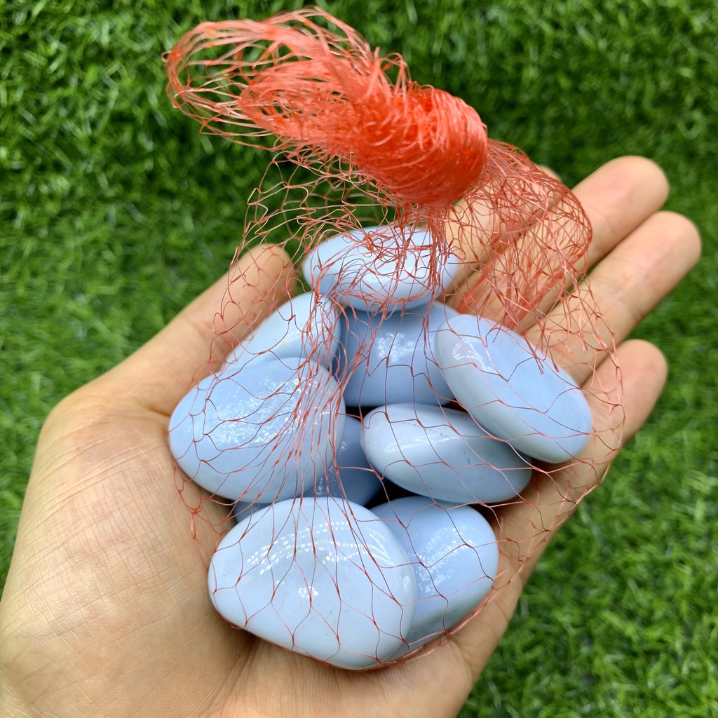 200gr Sỏi Nhiều Màu Trang Trí Bể Cá, Chậu Cây, Decor - Đá Phong Thủy