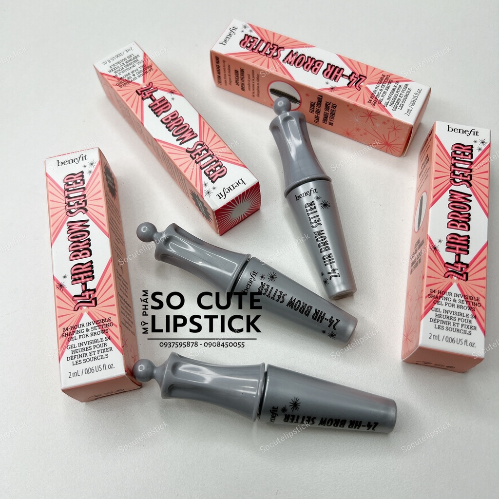 Mascara chân mày Benefit 24-HR Brow Setter mini