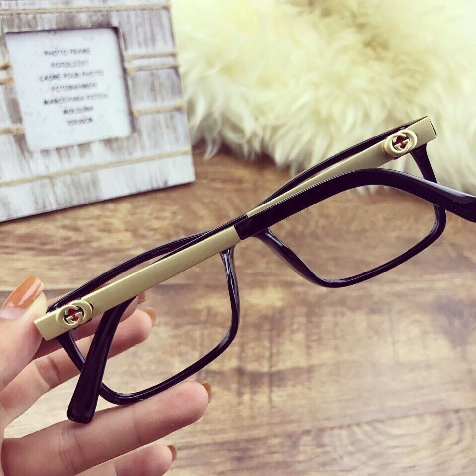 Mắt kính giả cận gọng kim loại cao cấpFREESHIPkính mát nam nữ AGC unisex AH276