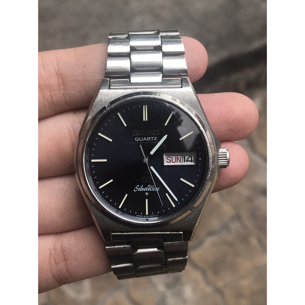 Đồng hồ nam SEIKO QUARTZ SILVERWAVE - CAO CẤP