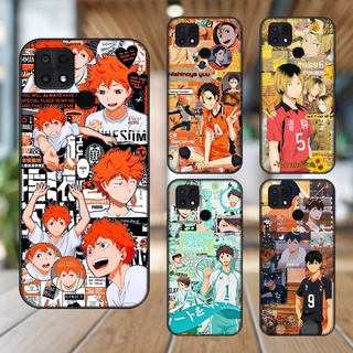 Ốp lưng Xiaomi Poco C40 viền đen in hình Nhân vật bóng chuyền Haikyuu
