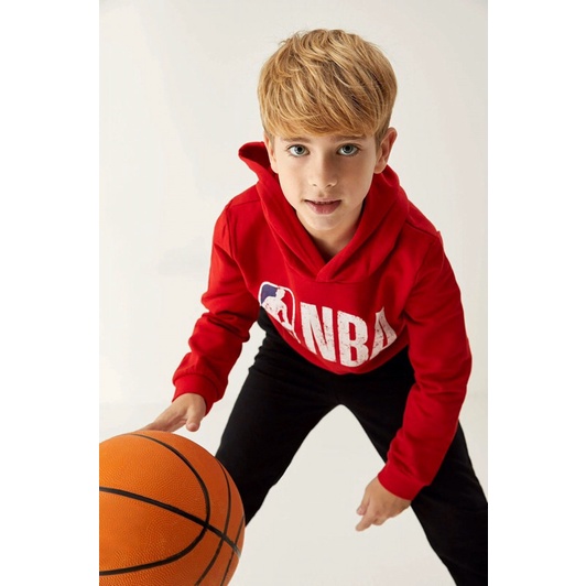 Áo nỉ hoodie bóng rổ NBA bé trai