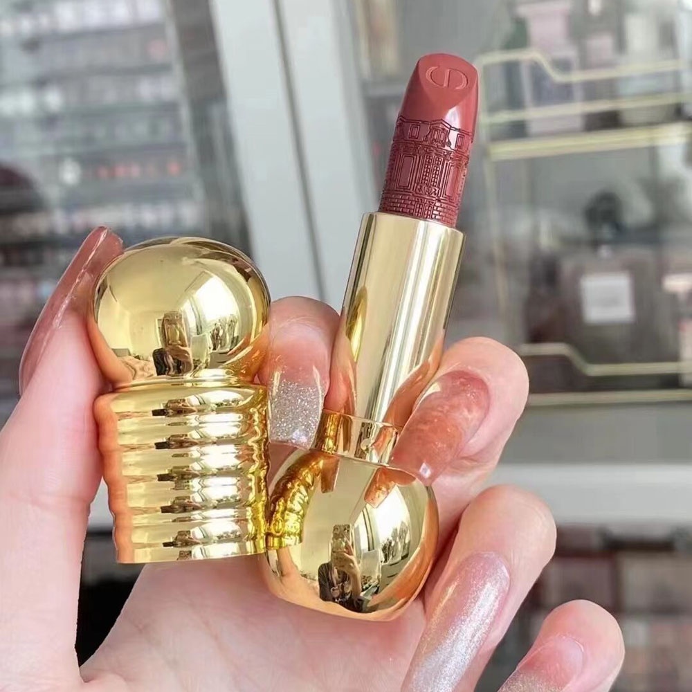 Dior Mẫu Thử Son Môi Nổi Màu Vàng Đồng 1.5g Phiên Bản Giới Hạn