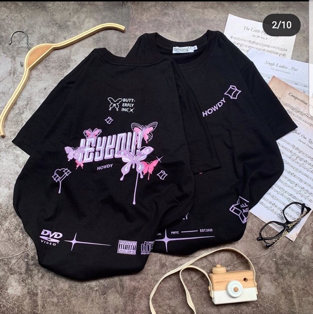 Áo Thun HEYYOU Tay Lỡ From Rộng - Kèm ảnh thật | BigBuy360 - bigbuy360.vn