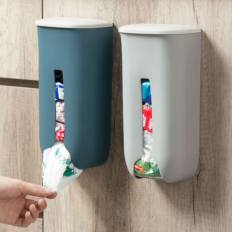 Hộp chứa túi nhựa đựng rác gắn tường tiện lợi
