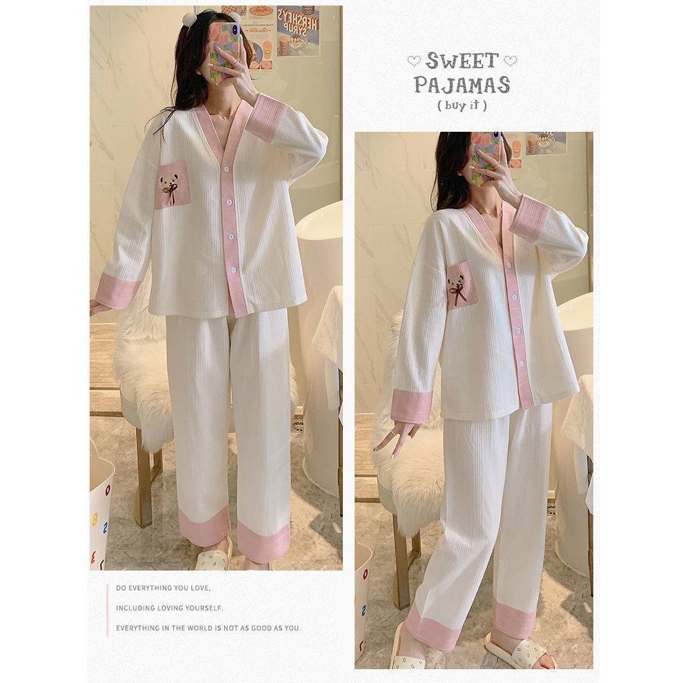 Đồ Ngủ Nữ Cao Cấp Guu Cotton Dài Tay Công Chúa Dễ Thương BDTD03 | WebRaoVat - webraovat.net.vn