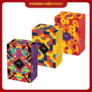 Bánh quy hỗn hợp Luckysun 160g Hộp giấy