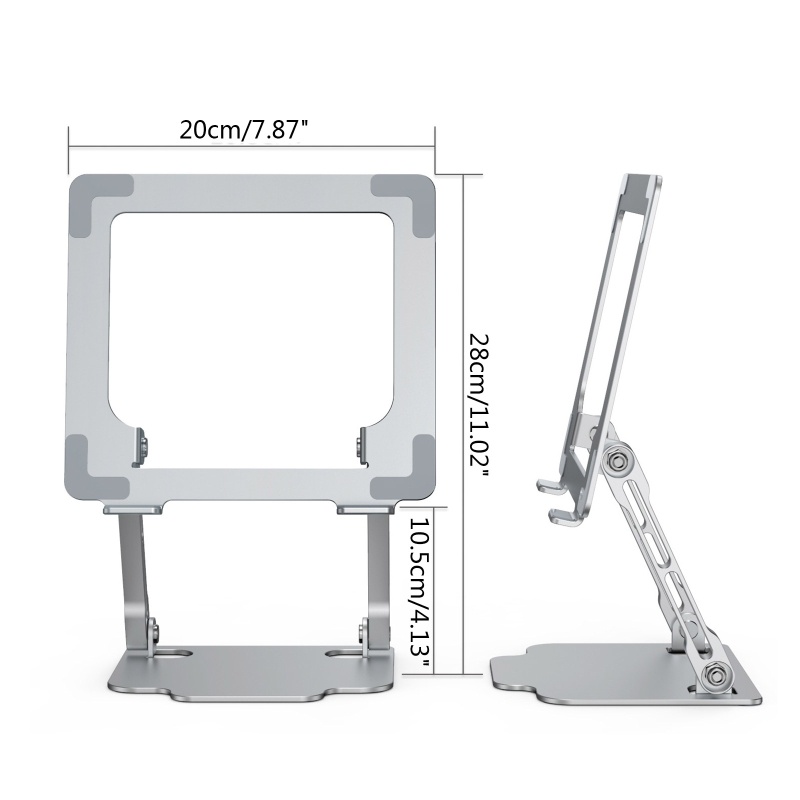 Giá Đỡ Laptop Bằng Nhôm Cách Nhiệt Tiện Dụng Cho Laptop 99%