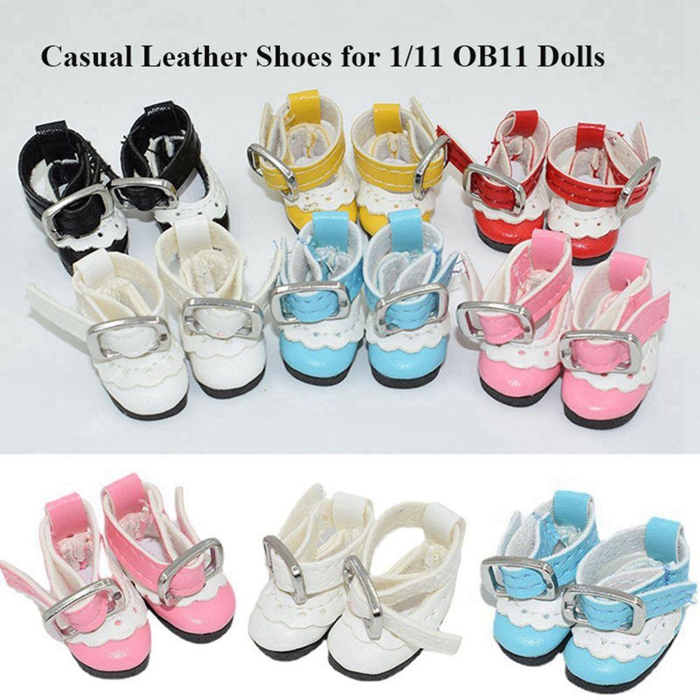 Giày Búp Bê Da Bò Handmade Xinh Xắn Dành Cho Búp Bê KENT1 obitsu11GSCbody9OB11