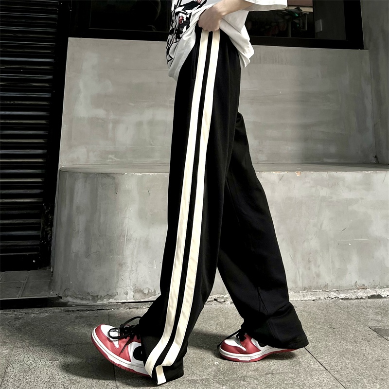 Quần Dài Nữ Kẻ Sọc Thời Trang Hàn Quốc