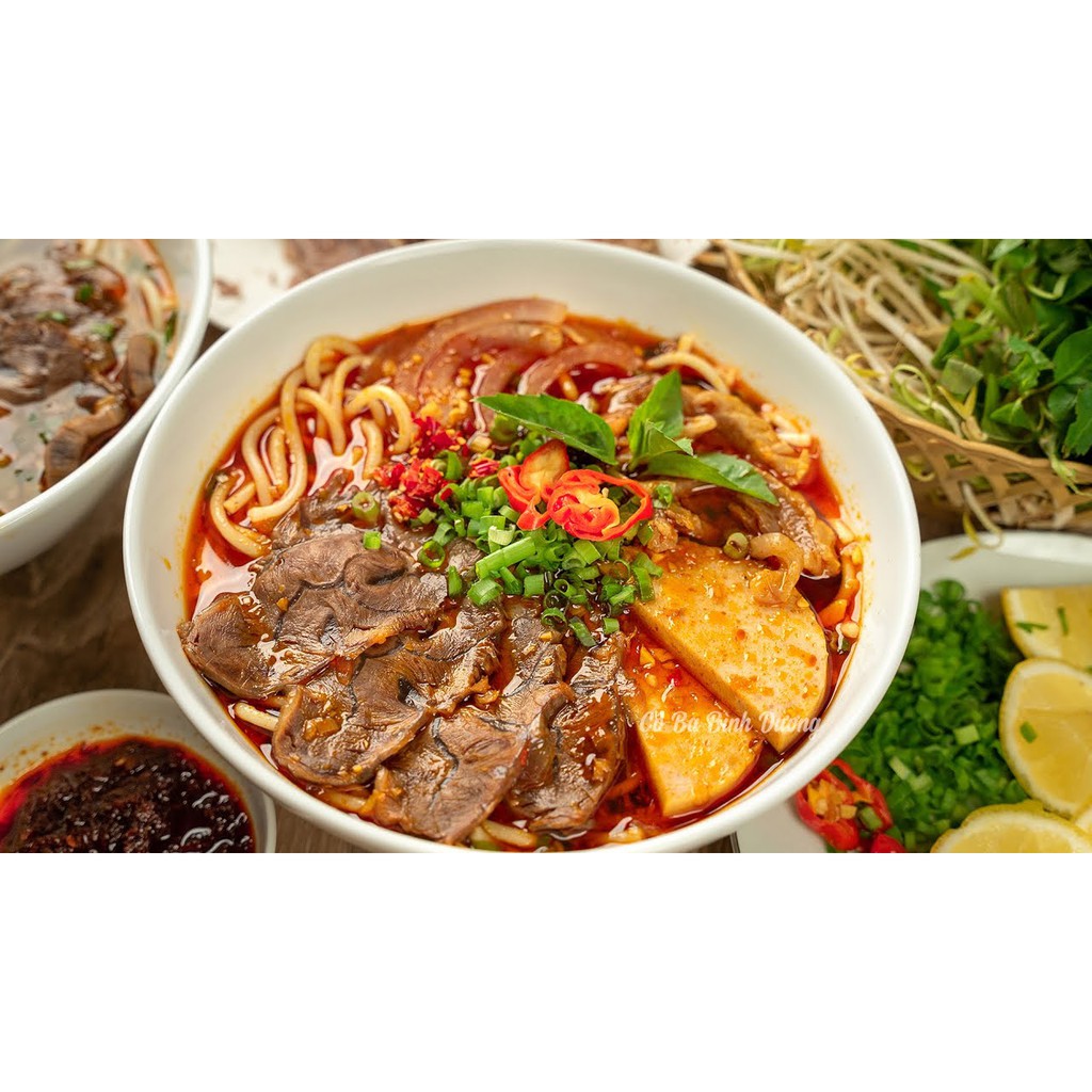 BÚN BÒ HUẾ 200GR BÍCH CHI, ĐẶC SẢN ĐỒNG THÁP, SIZE CỌNG BÚN VỪA THƠM MÙI GẠO