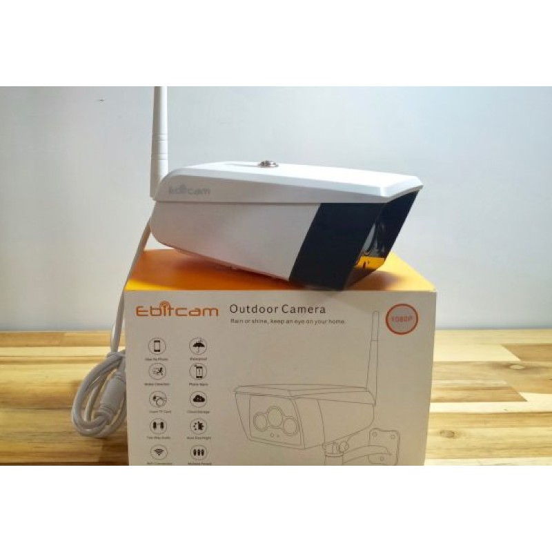 Camera IP WIFI EBITCAM EBO2 Điều Khiển Bằng Giọng Nói, Điện Thoại, Chuyển Đổi Nhiệt Độ Màu Sắc