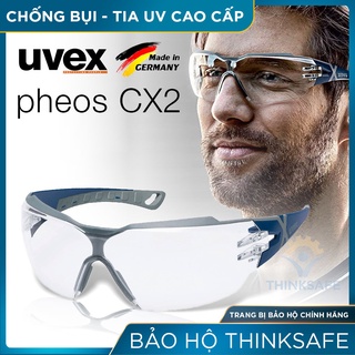 Mắt kính bảo hộ Uvex Thinksafe, bảo vệ đa năng, đọng sương, tia uv thumbnail