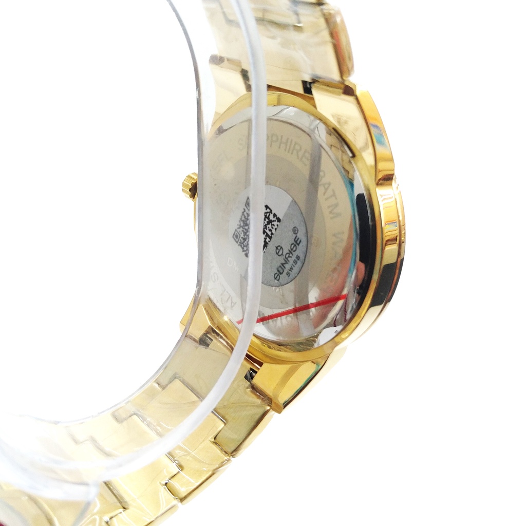 [Tặng ví da nam] Đồng hồ Sunrise nam SR26 NAMT màu vàng, mặt trắng, thiết kế sang trọng, bảo hành 12 tháng | BigBuy360 - bigbuy360.vn