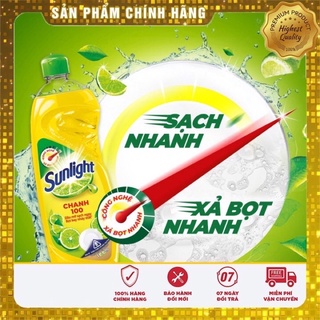 Nước rửa chén rửa bát sunlight túi 750gr