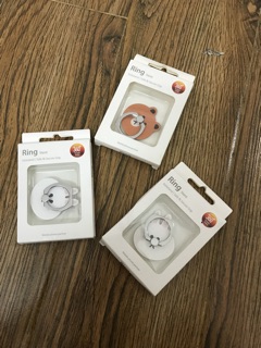 IRING ĐỠ ĐIỆN THOẠI THỎ GẤU