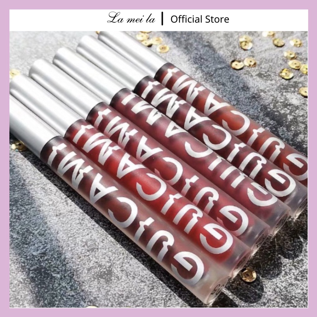 Son HEYXI nội địa trung Velvet Air Lip Glaze Matte HS3R6