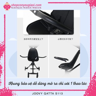 Xe Đẩy 2 Chiều Cao Cấp Joovy Qatta S113