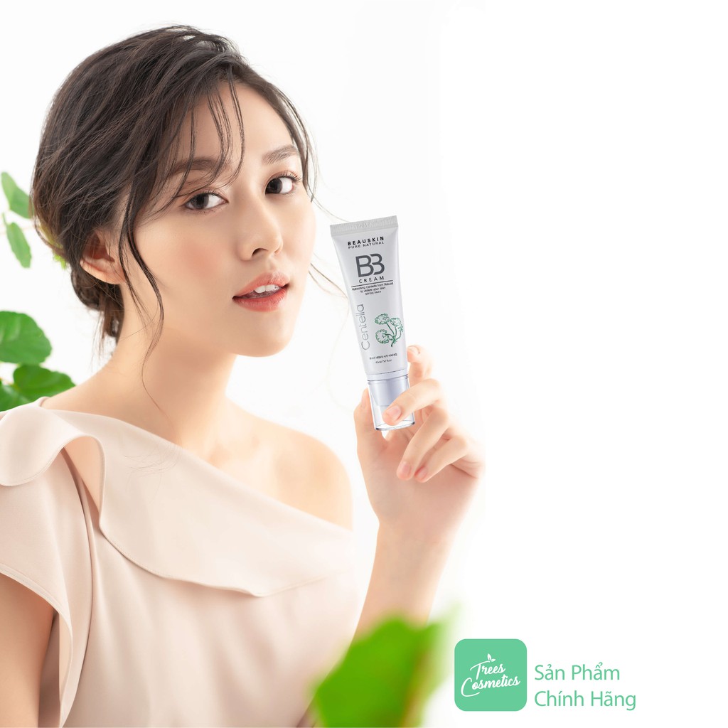 Kem Nền BB Beauskin Che Khuyết Điểm Và Kiểm Soát Dầu Centella Cica Cream 45ml