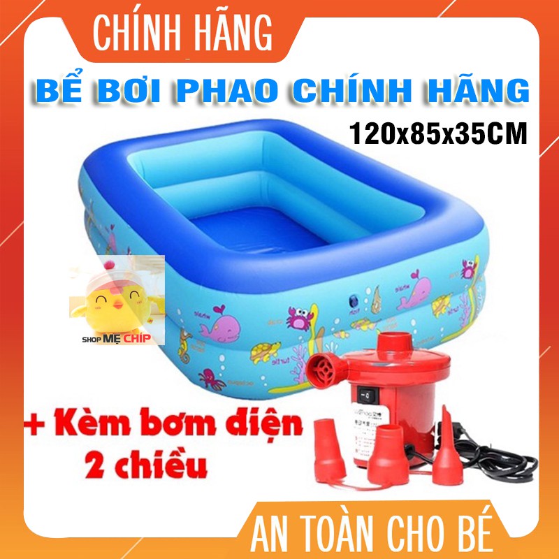 ❤️Tặng Kèm Bộ Keo Vá❤️ Bể Bơi Phao Cho Bé 1m2 ❤️RẺ VÔ ĐỊCH❤️ Hồ Bơi Cho Bé Bơm Hơi Tại Nhà Chống Trượt