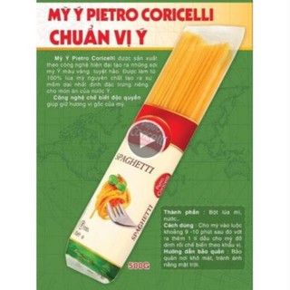 Mỳ spaghetti pietro 500g - sức khỏe vàng