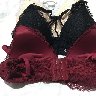 ÁO bra ren hoa cao cấp móc cài
