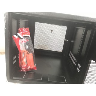 Tủ Mạng-Tủ Rack 6U ( sẵn tủ đen và trắng), khung hàn liền ( đặt trắng hoặc đen nt ghi chú giúp shop)