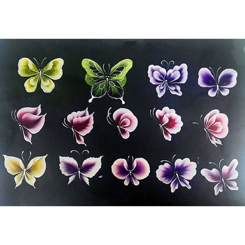 Bảng đen tập vẽ nail