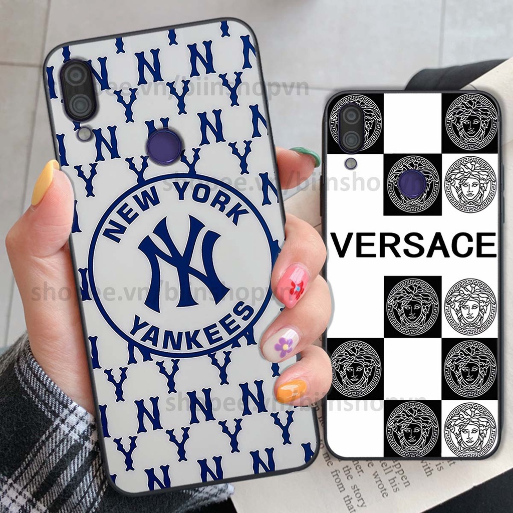 Ốp Xiaomi Redmi Note 7 in hình các thương hiệu nổi tiếng siêu đẹp, thời trang cá tính