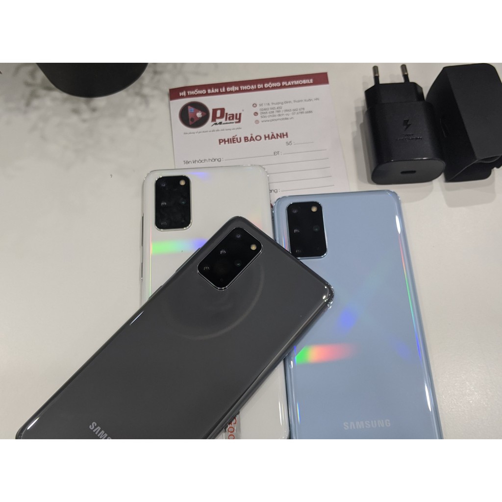 Điện Thoại Samsung Galaxy S20 Plus 5G 2 sim Bản CPU Snap865 mạnh mẽ , Màn 120HZ || Bản Ram 12GB  Tại Playmobile