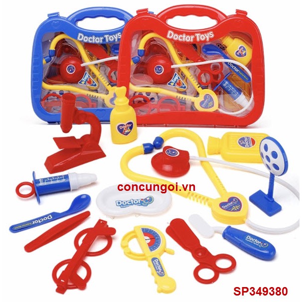 Bộ đồ chơi bác sĩ 7757B/7757A - 13 chi tiết