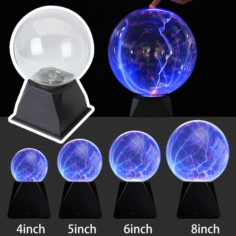 Quả Cầu Ma Thuật Plasma 4 / 5 / 6 / 8 "