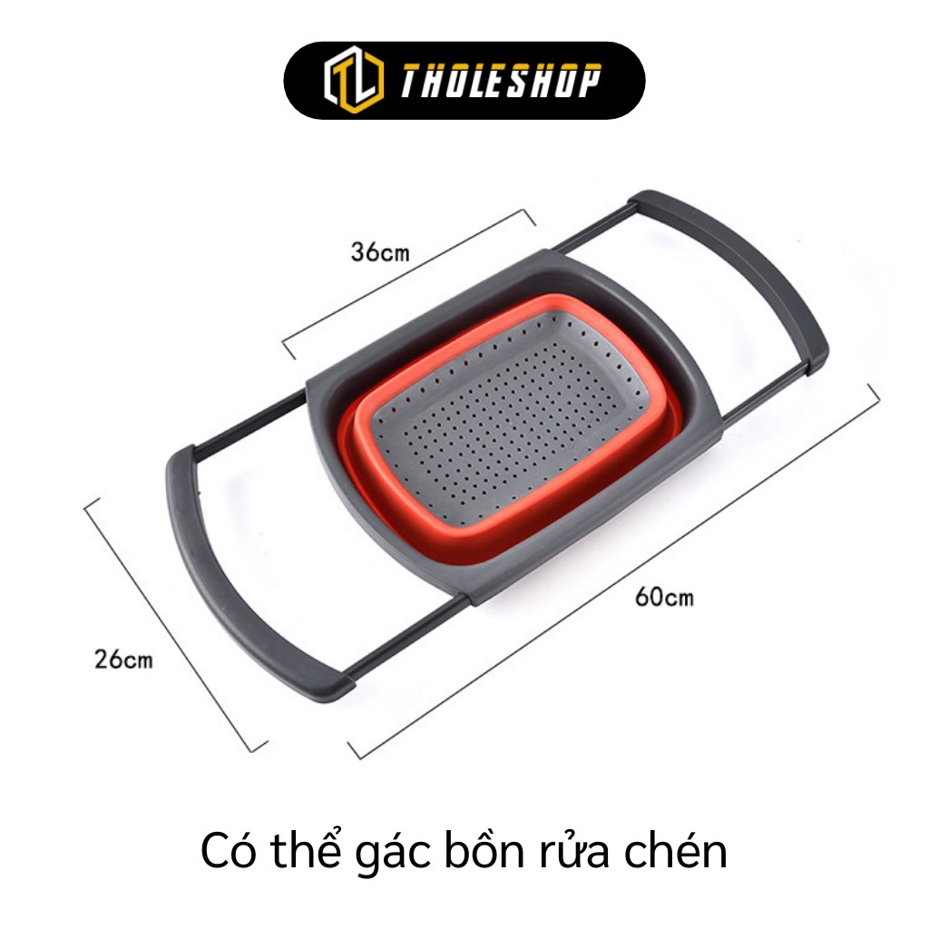 ✳️FREESHIP✳️ Rổ kéo dài thông minh giúp rửa rau củ trái cây dễ dàng 5226